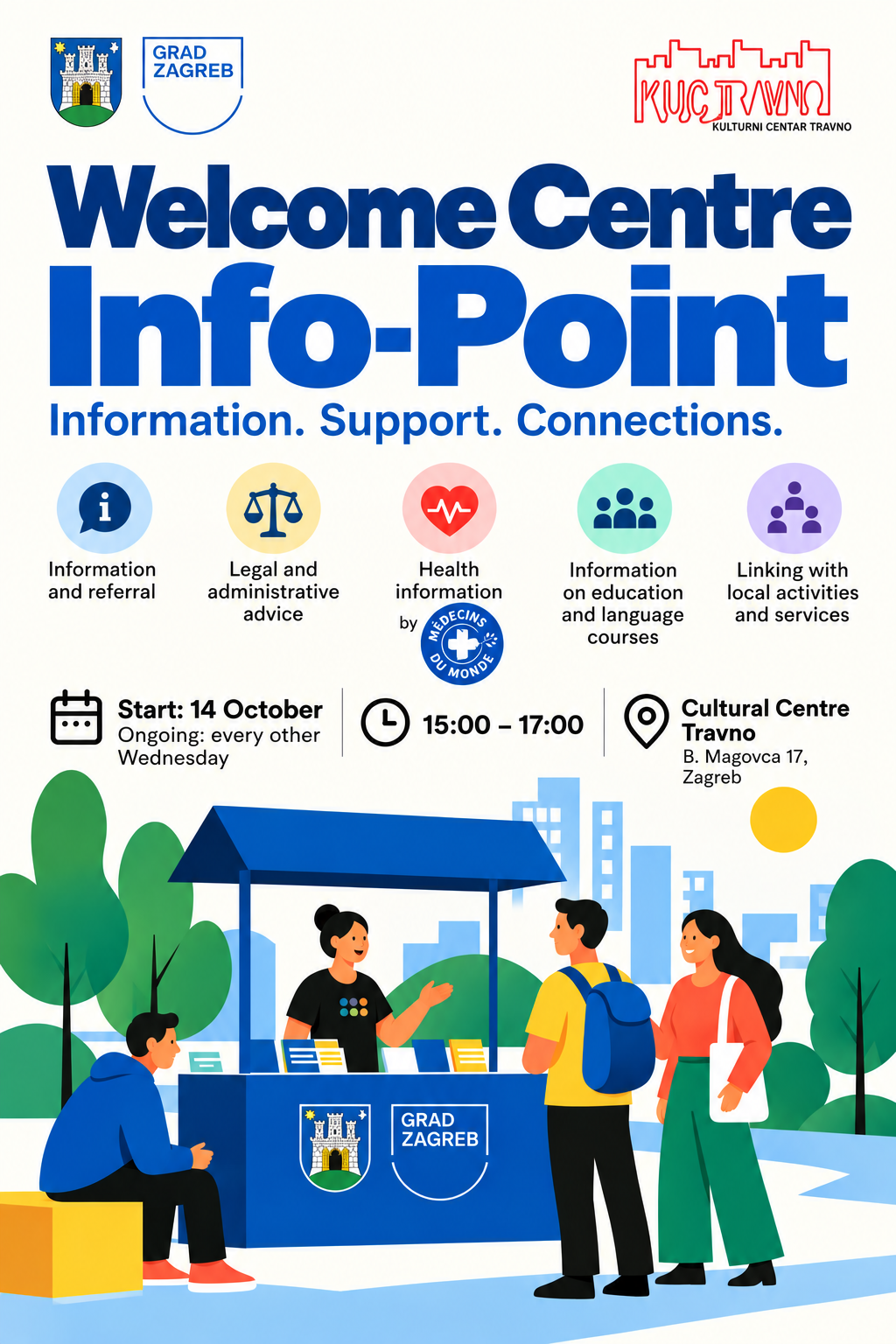 Welcome Centre Info-point in Travno!